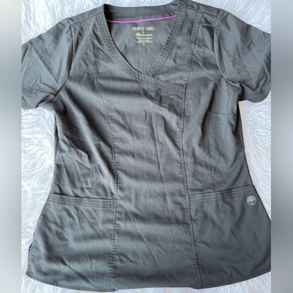 Purple Label 💫Scrub Top💫large - Picture 1 of 4